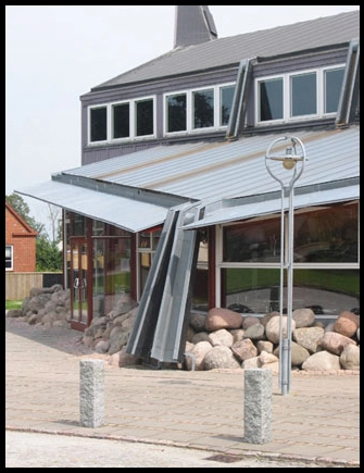 Kulturhuset i Toftlund Indgangsparti