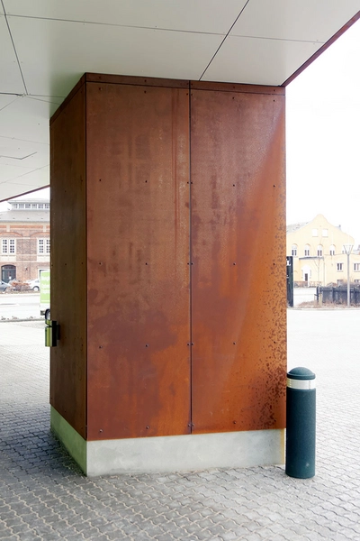 Pelican Self Storage Kastellet Detalje, søjle