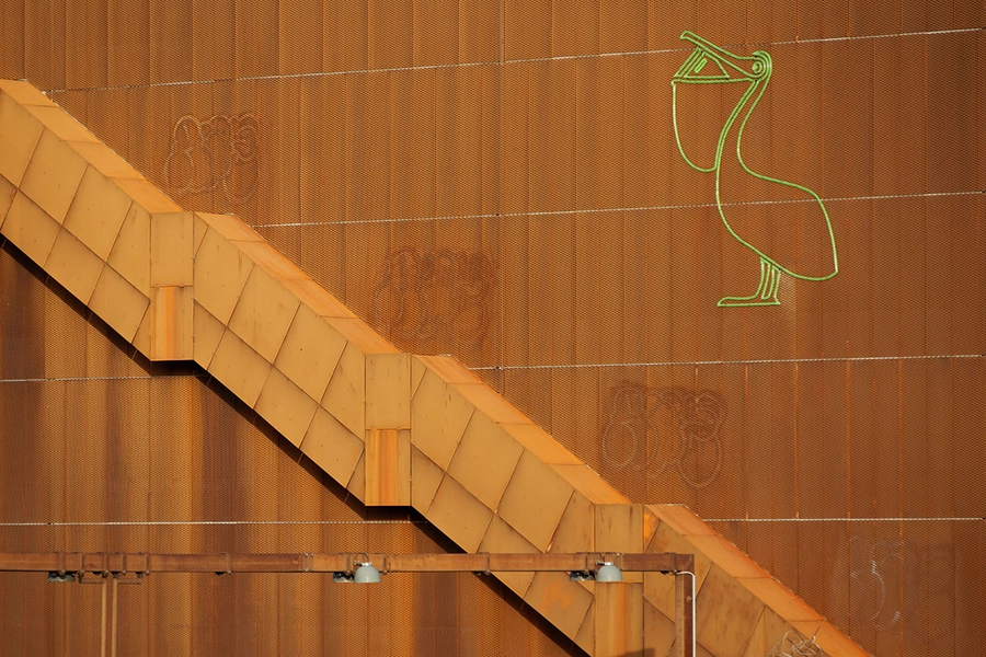 Pelican Self Storage Kastellet Brandtrapper og kompaniets logo