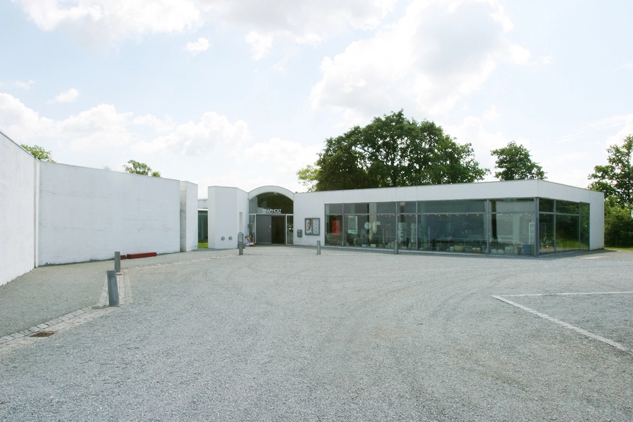 Kunstmuseet Trapholt Indgangssituation
