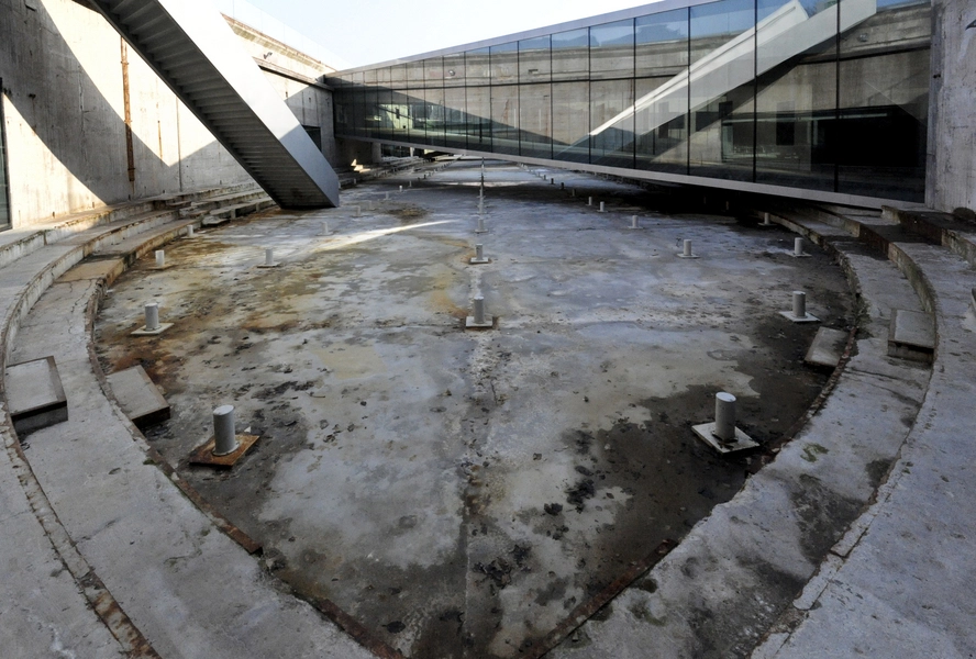 M/S Museet for Søfart Dokken set fra vest.