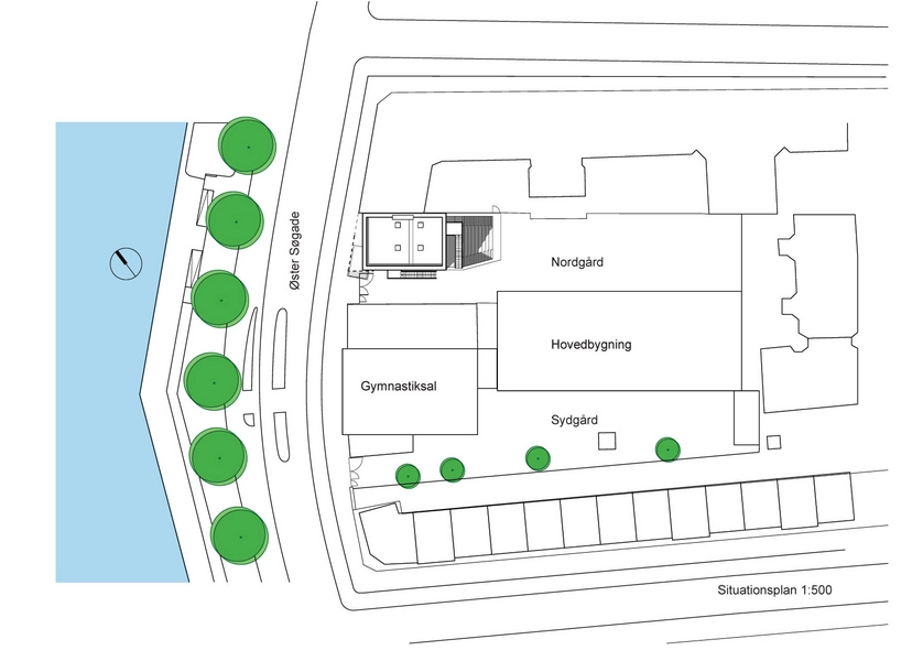 Bording Friskole Situationsplan