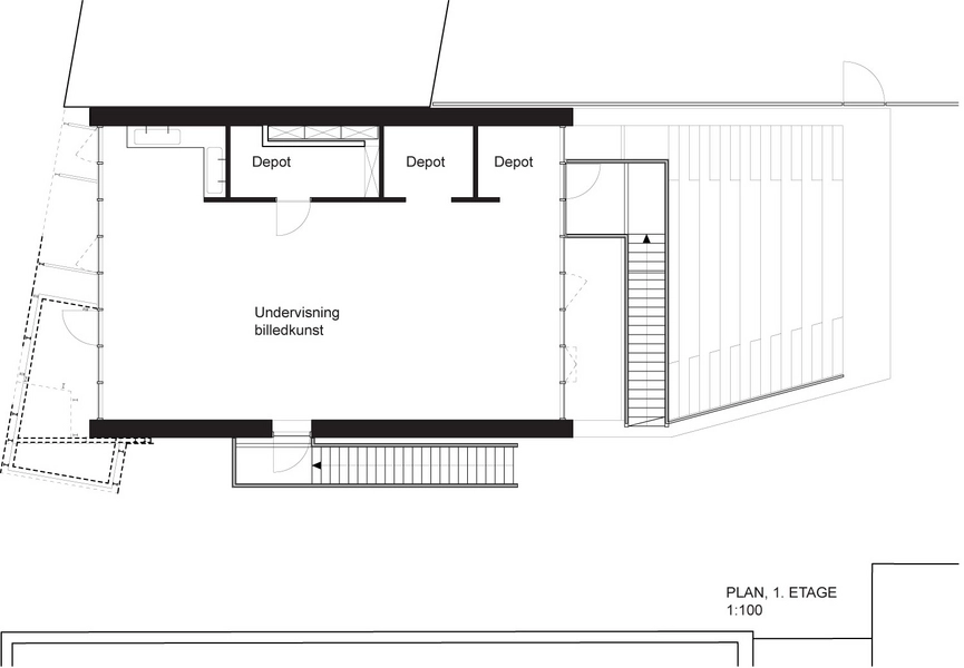 Bording Friskole 1. sal