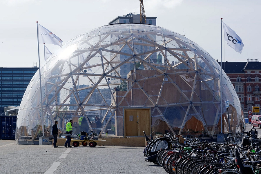 Dome Dome set fra Christians Brygge