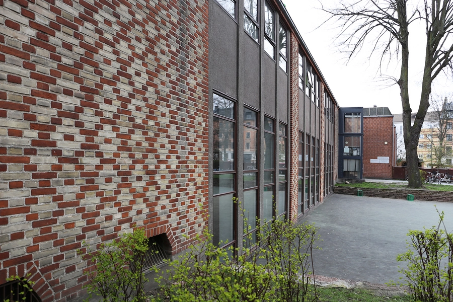 Skt. Johannes Gården Facade teglmønster