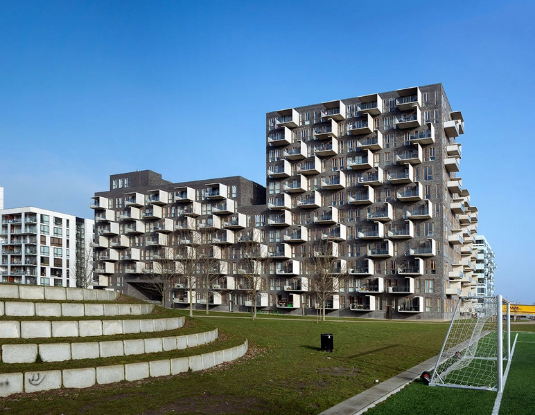 Ørestadshuset Ørestadshuset set fra parken