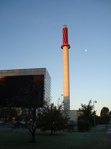 Nordforbrænding Skorsten og gavl