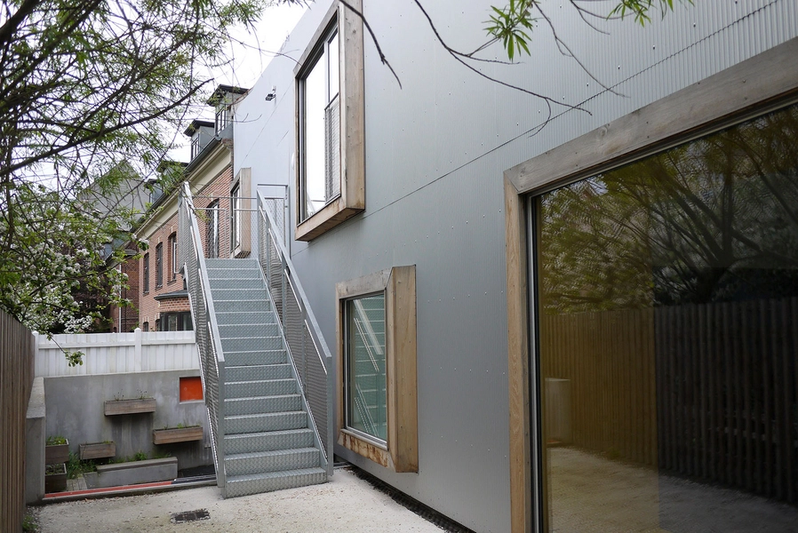 Børnekulturhus Ama'r Facade blik mod øst