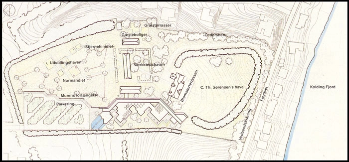 Kunstmuseet Trapholt Landskabsplan