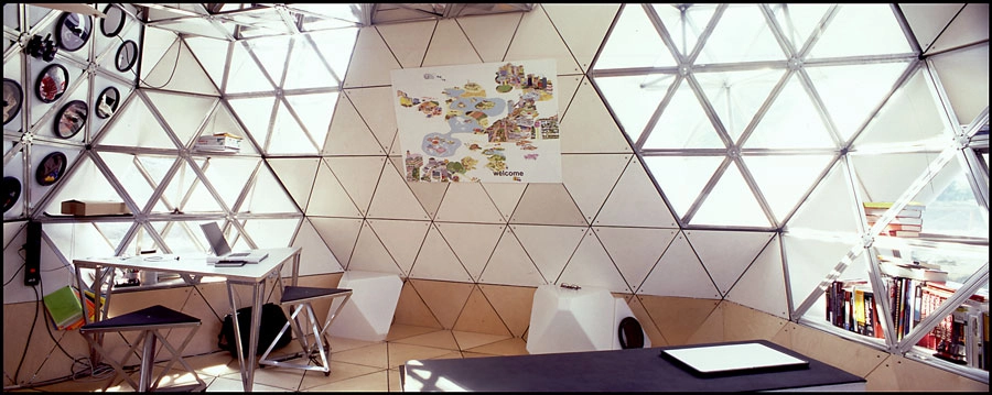 Space Frame Interiør (vidvinkel)