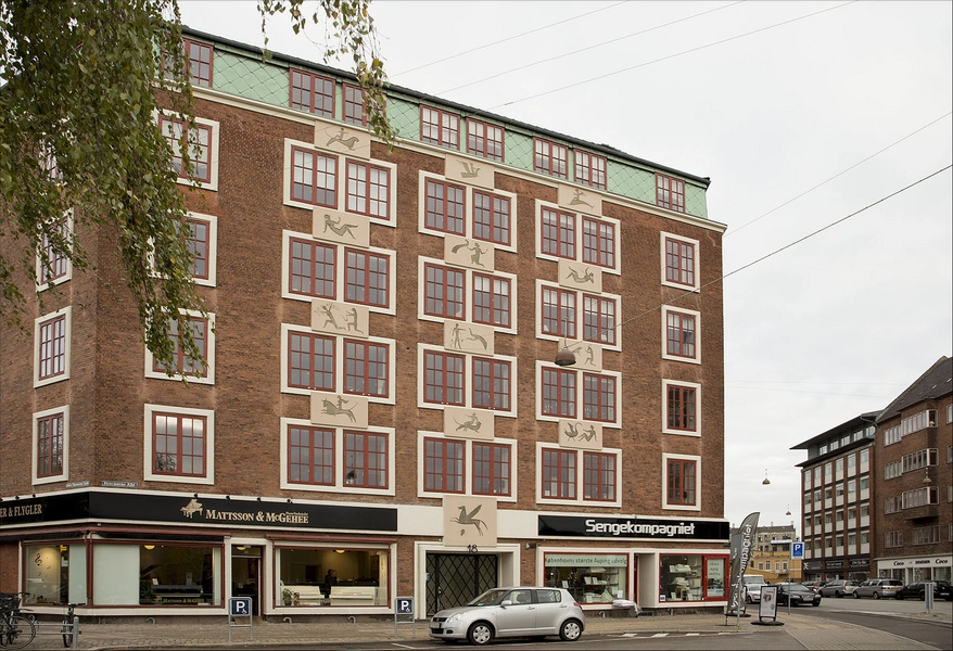 Mosendalgaard Facaden set fra vest