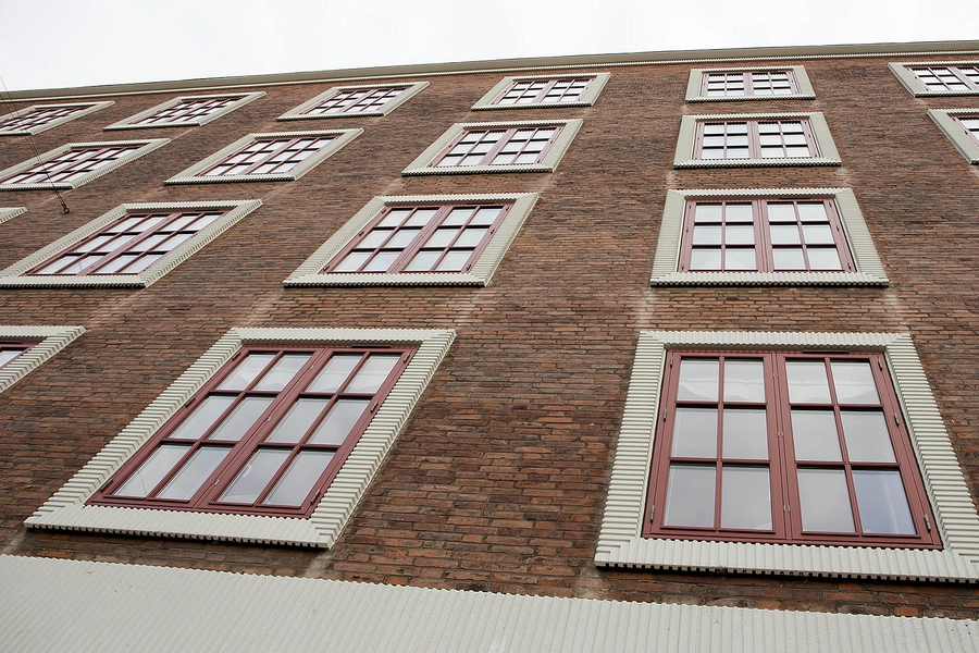 Mosendalgaard Facadeudsnit nordfacade