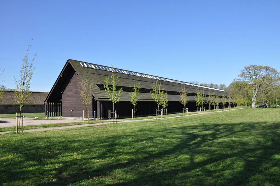 Nørre Vosborg Overblik hotelbygning set fra vest/nordvest