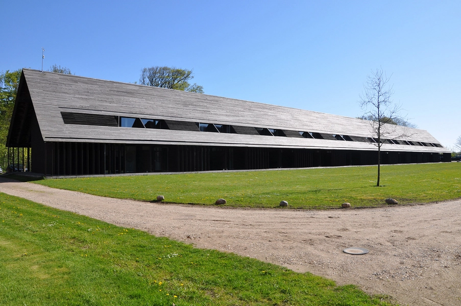 Nørre Vosborg Hotelbygningen set fra sydøst