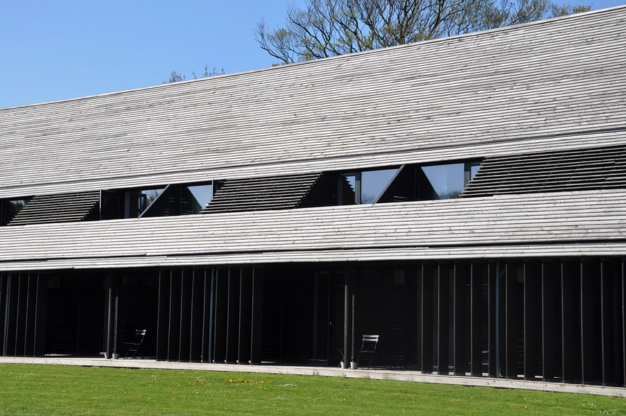 Nørre Vosborg Kig på østvendt facade