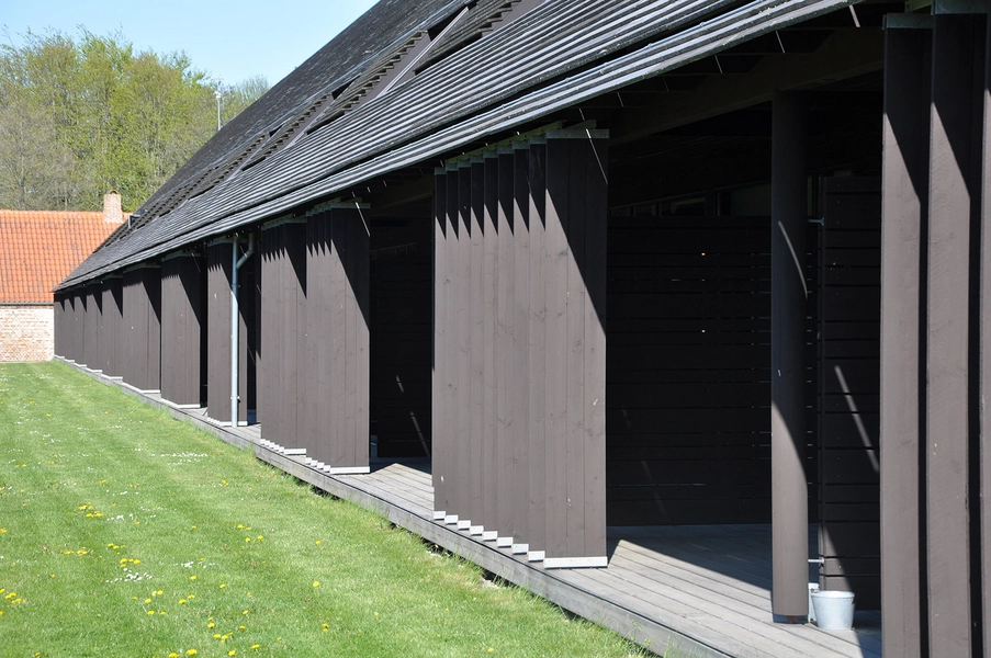 Nørre Vosborg Detalje, facade