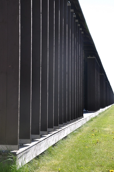 Nørre Vosborg Detalje, lamelstruktur