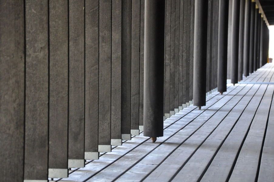 Nørre Vosborg Detalje, lameller