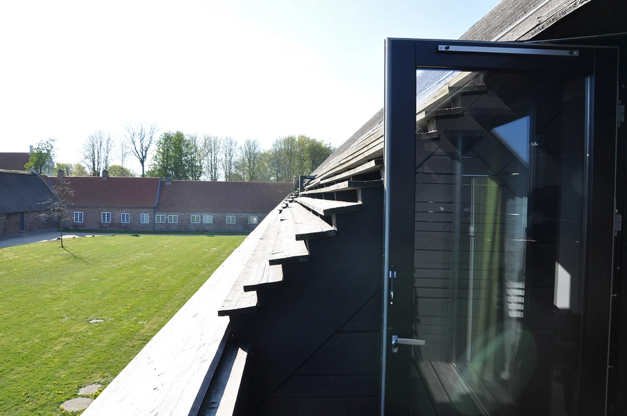 Nørre Vosborg Tagterasse, udsigt