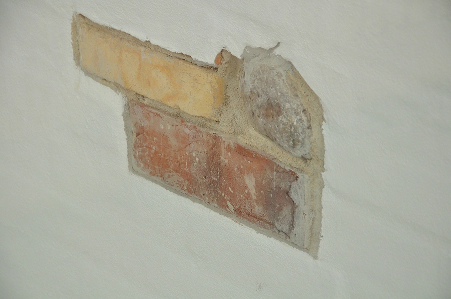 Kirkecenter Hinnerup Mursten fra den gamle sognegård genbrugt i den nye bygning