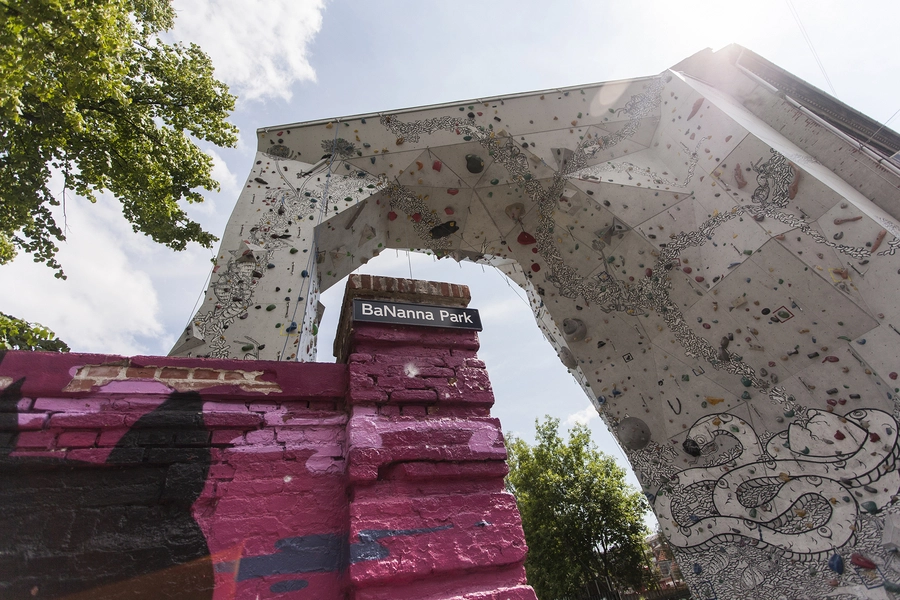 BaNanna Park Klatrevæggen