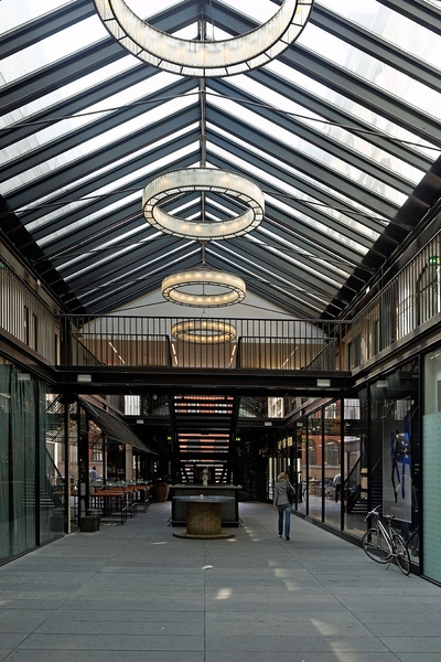 Galleri K Blik ned gennem galleriet