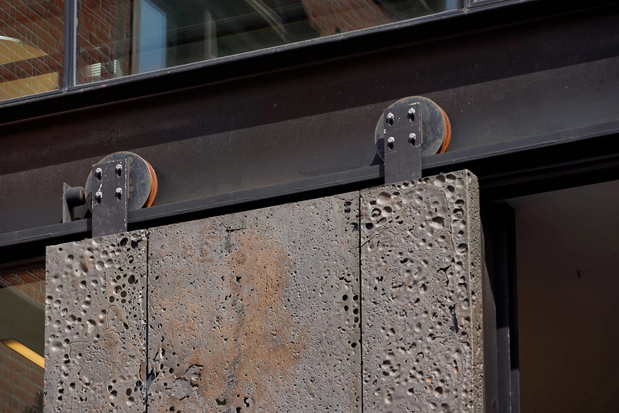 Galleri K Detalje, konstruktion