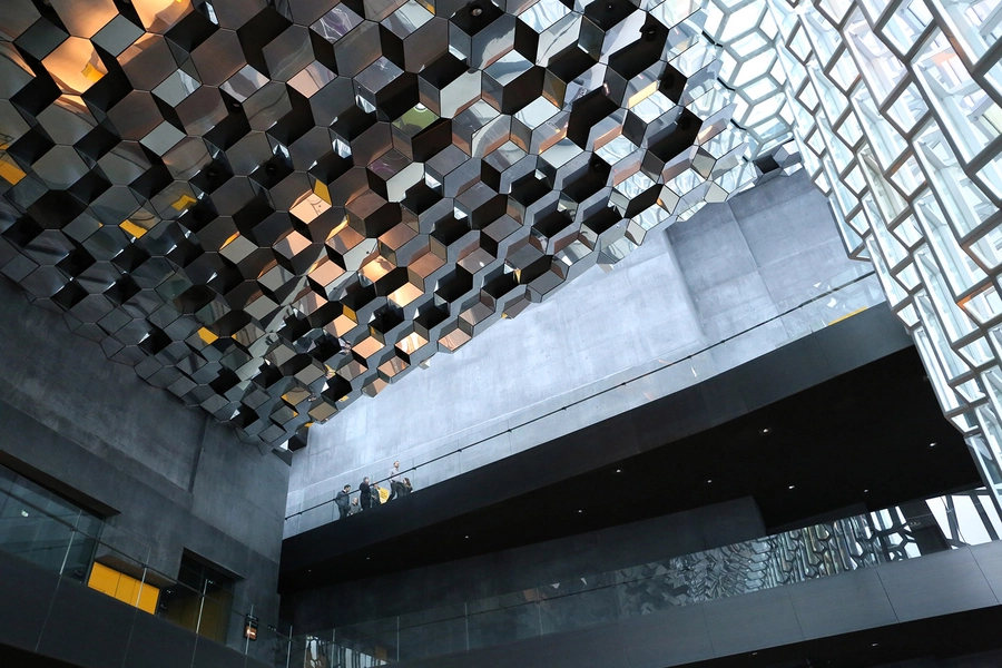 Harpa Loft i foyer