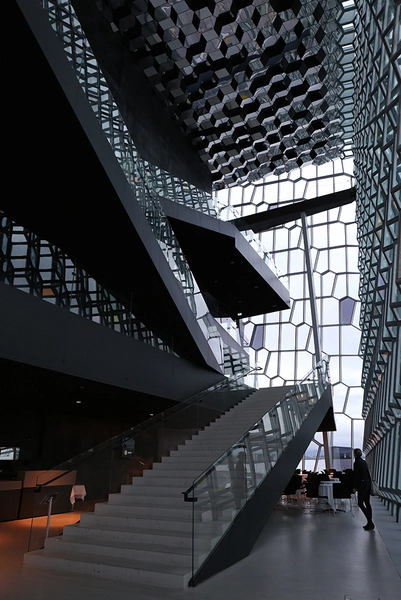 Harpa Den store koncertsals foyer