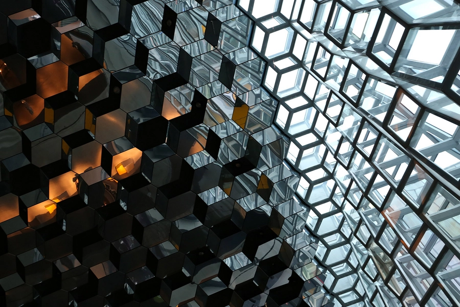 Harpa Loft møder sydfacade