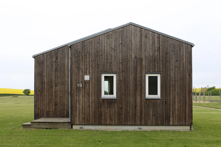 Bøgebjerg Strand Campinghytter Nord-øst facade