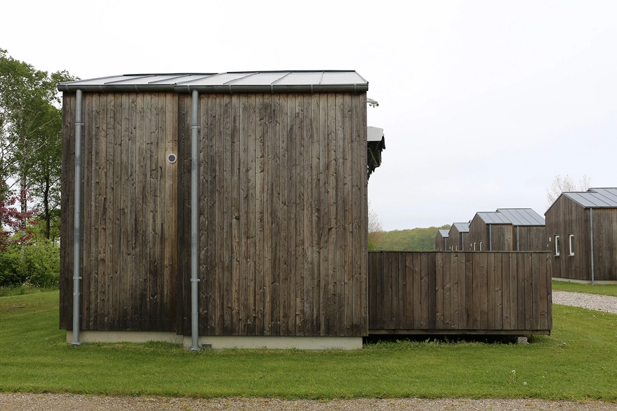 Bøgebjerg Strand Campinghytter Nordvest facade