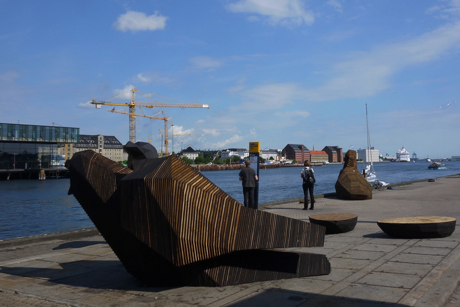 Svartbag byrum Blik mod nord