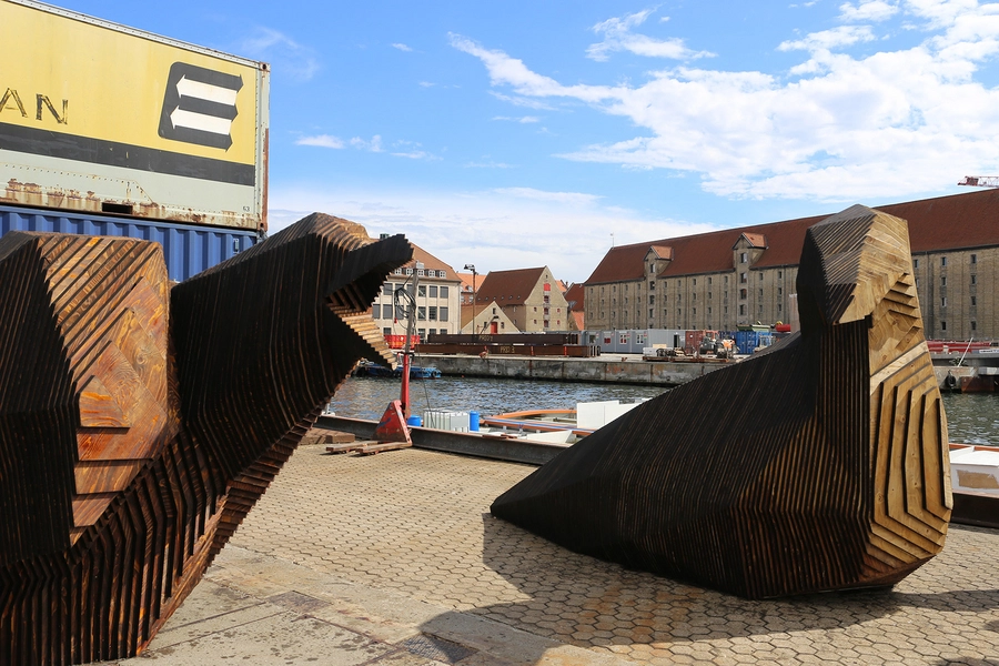 Svartbag byrum Detalje, materialitet, komposition