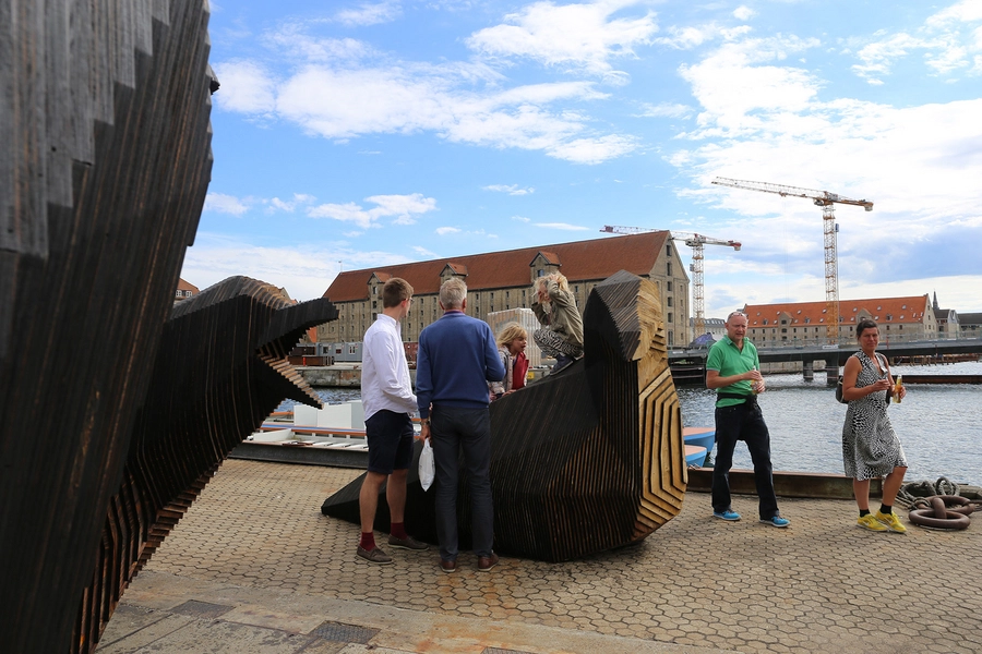 Svartbag byrum Detalje, materialitet, komposition