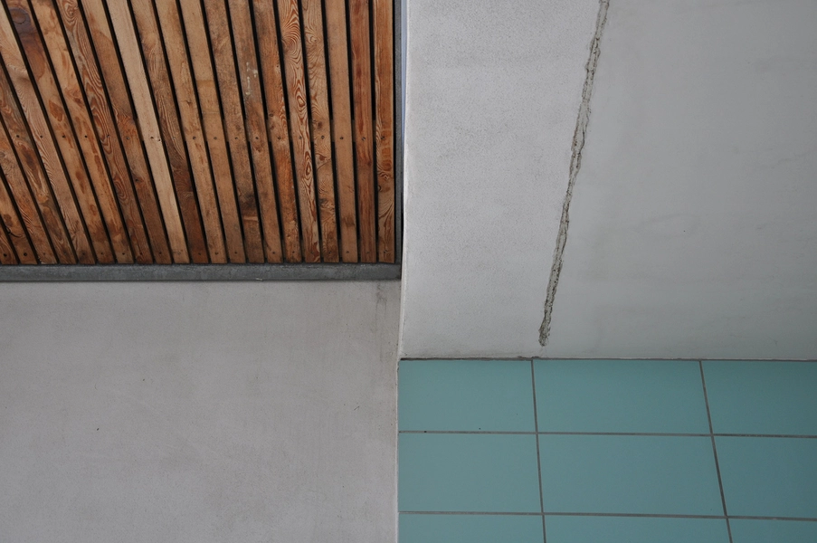 Sct. Pouls Have Detalje, materialitet, stoflighed