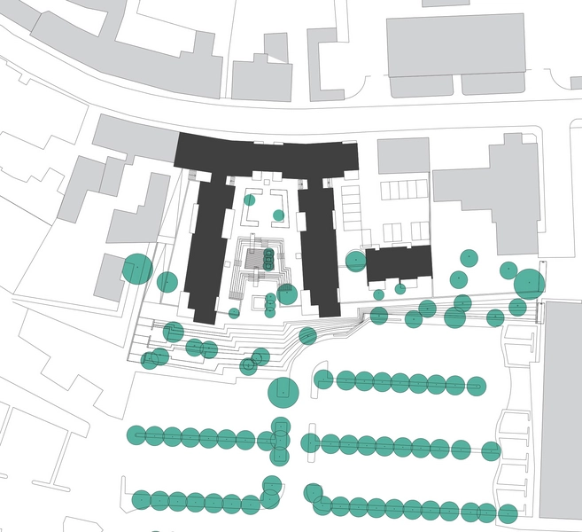 Sct. Pouls Have Situationsplan