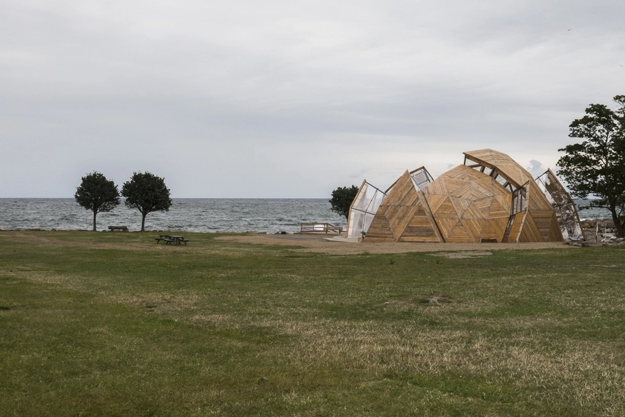 Folkemødets Forsamlingshus - under konstruktion 