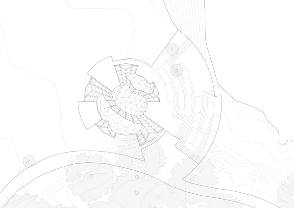 Folkemødets Forsamlingshus - under konstruktion Plan