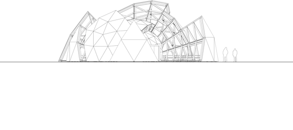 Folkemødets Forsamlingshus - under konstruktion Opstalt