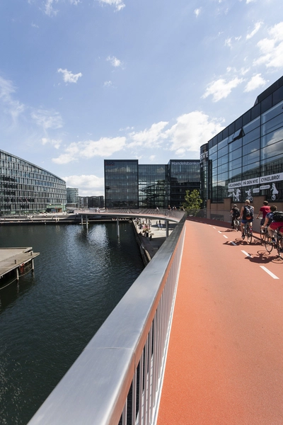 Cykelslangen På broen