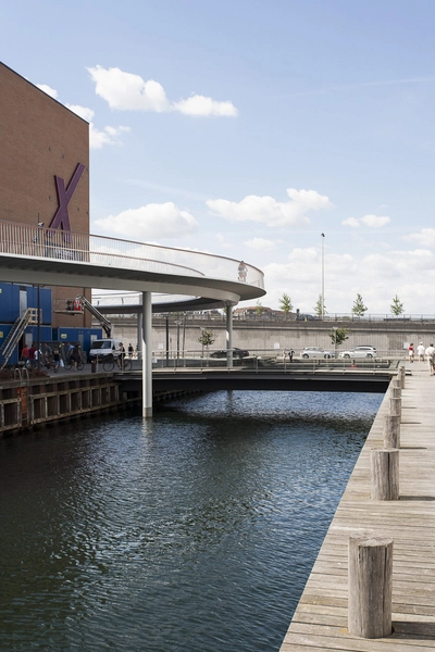 Cykelslangen Kig fra Island Hotel mod Fisketorvet