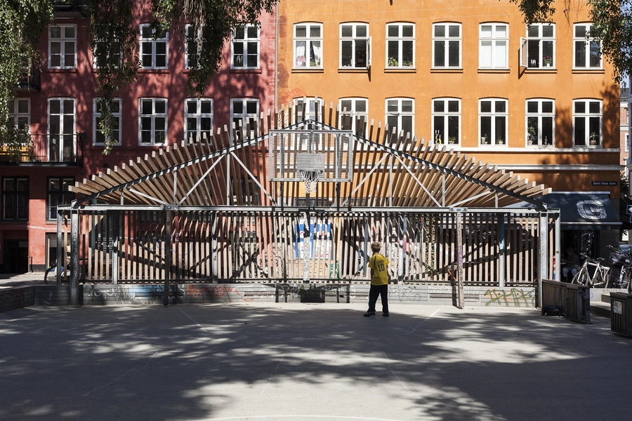 Ravnsborggade Multiplads Trækonstruktion