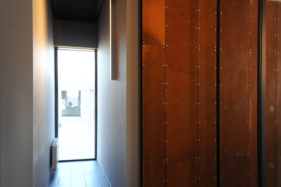 Portland Towers Detalje fra indgangen.