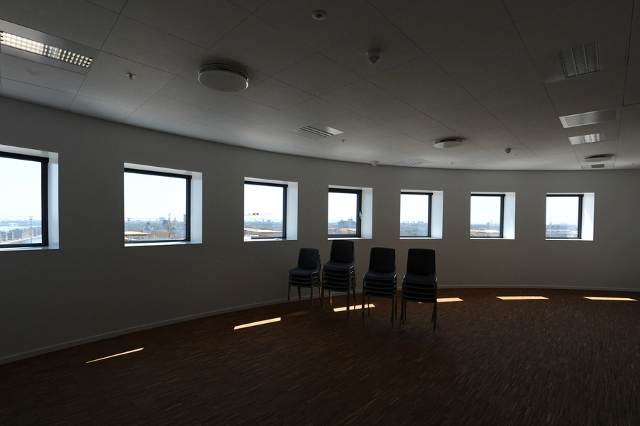 Portland Towers Konferencerum placeret i silokernen.