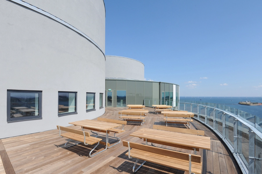 Portland Towers Fra tagterrasse.