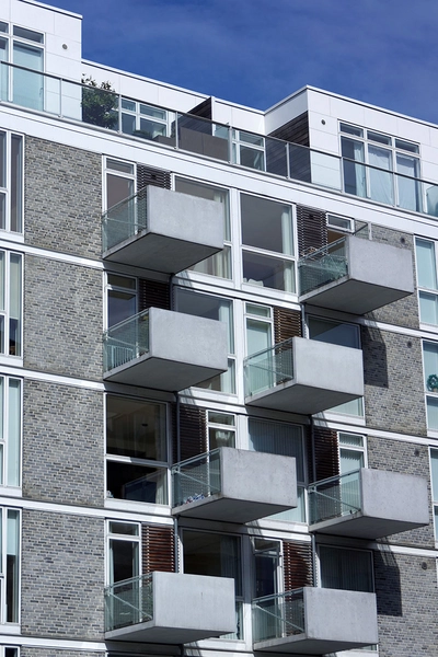 Kommandantens Gård Detalje, balkoner