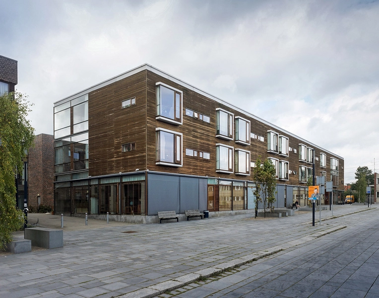 Lundehaven ældreboliger og plejecenter Ældrecenteret set fra Skovlunde Torv