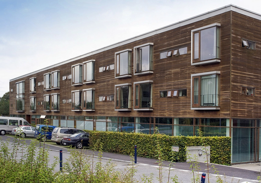 Lundehaven ældreboliger og plejecenter Ældrecenteret set fra vest