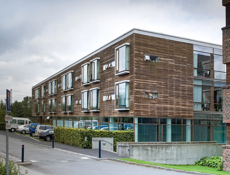 Lundehaven ældreboliger og plejecenter Ældrecenteret set fra vest